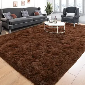Super Soft Fluffy Rug for Bedroom, Modern Shaggy Fuzzy Kids Rugs for Living Room, Plush Indoor Nursery Home Decor Dorm Carpet with Non-Slip Bottom, 3 X 5 Feet