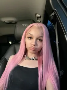 32 Inch Light Long Straight Hair Lace Front Wig, Heat Resistant Synthetic Fiber, Free Parting, Natural Look, Suitable for Women