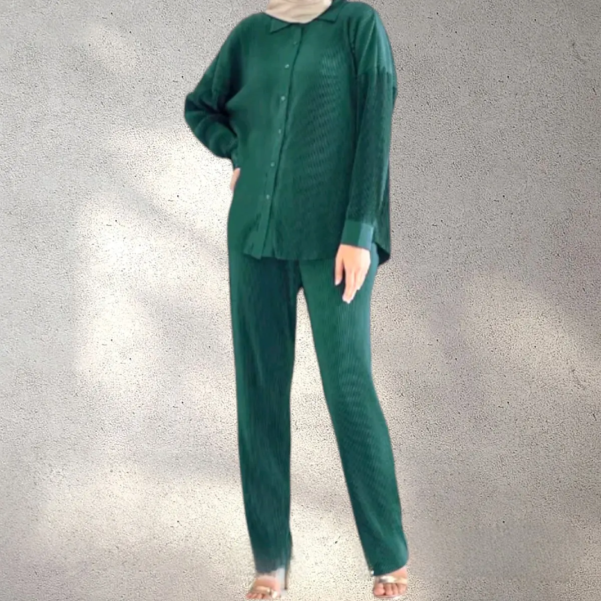 RYA Modest Attire 2 piece lounge Set - Free Size
