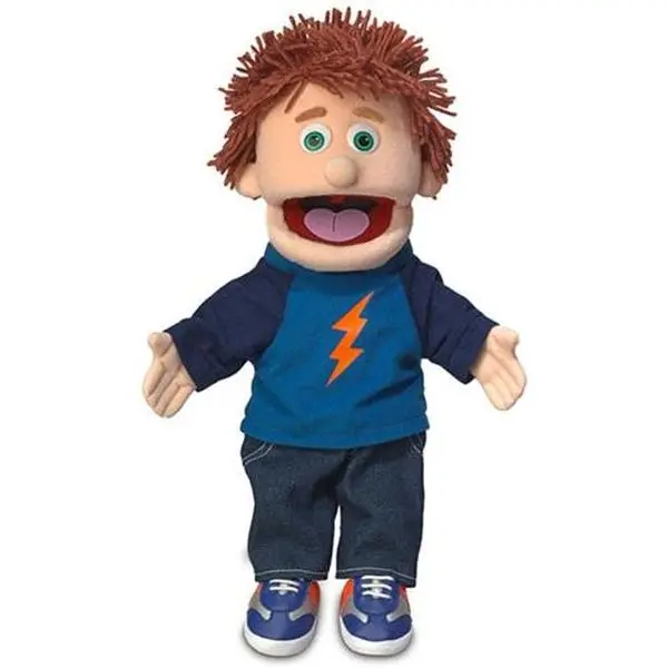 Tommy, Boy Puppet, Peach Skin (14") Tommy, Boy Puppet, Peach Skin (14")