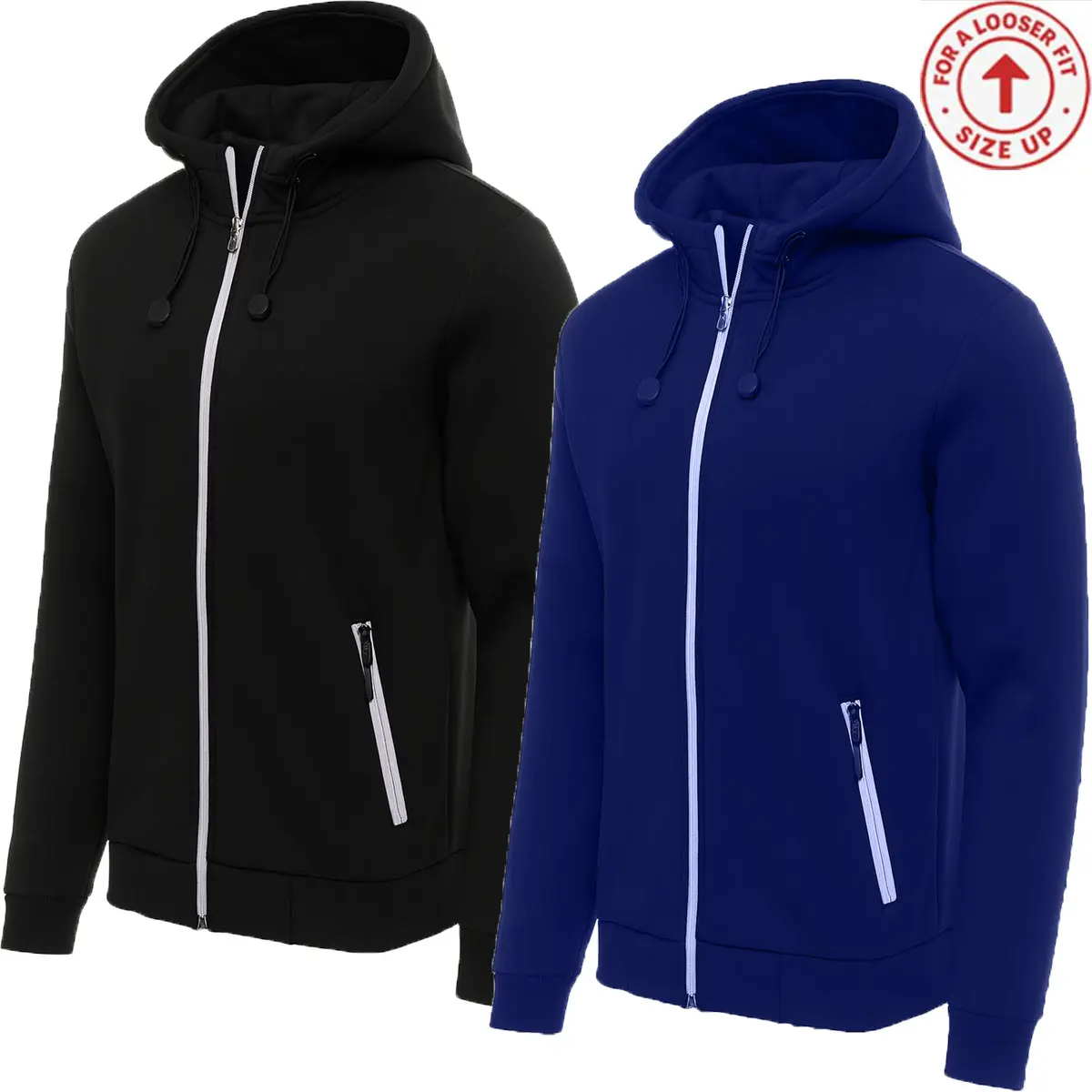 (Style 2 - 2Pack) Black-Navy