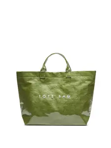 New trendy casual letter printed large capacity waterproof Stylish Tote Bag suitable for daily shopping and friend gatherings