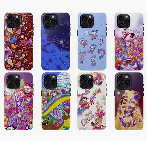 8 Styles Ver2 The Amaz1ng D1gital C1rcus Phone Case, Horror Movie Aesthetic, TADC Phone Case Fit iPhone And Samsung Galaxy, Gift For Fans