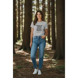 T‑Shirt — "No Pollen Formed Against Me Shall Prosper" Allergy Humor Tee