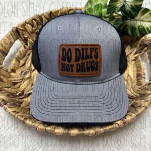 Do Dilfs SnapBack Hat with Lasered Patch, Adjustable Fit, Casual & Versatile Accessory