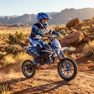 Classic Blue Kids Ride-On Toy Bike, Ideal Gift for Children’s Outdoor Summer Fun Days
