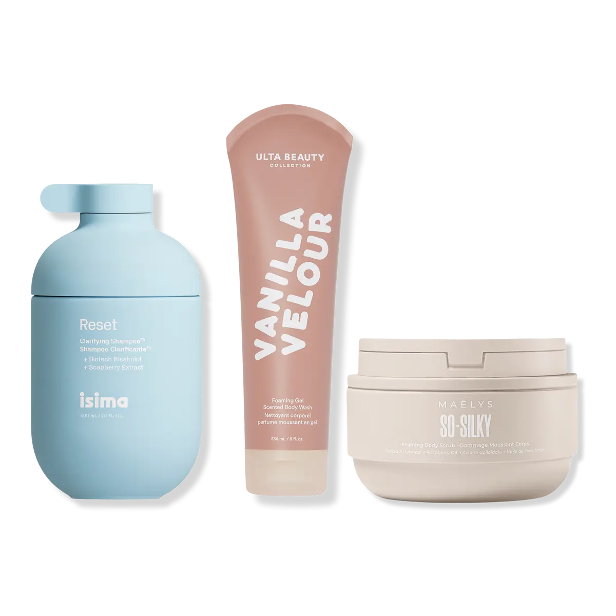 Ulta Beauty Bundle: Everything Shower Reset Hair & Body Care Trio