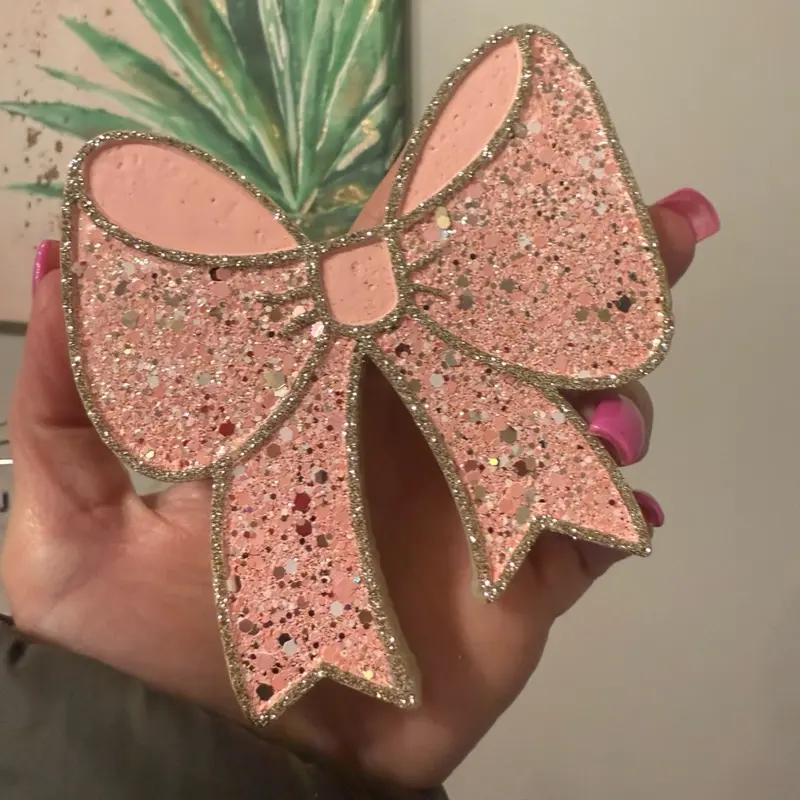 Cute big bow scented car freshie girly everyday Cute big bow scented car freshie girly everyday