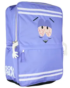 South Park Towelie Embroidered Face Design Backpack Tech Sleeve Laptop Travel Book Bag 16"