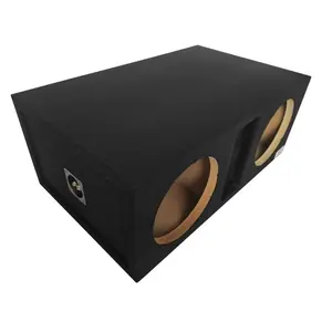 Elite Audio EBOX-SVD10SPL | Dual 10" Subwoofer Enclosure – 35Hz SPL Port, Heavy-Duty MDF, Carpet Finish