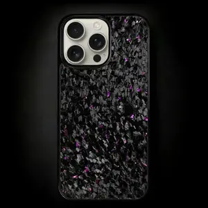 CarbonGuard FORGED Carbon Fiber iPhone Case – Military-Grade Protection