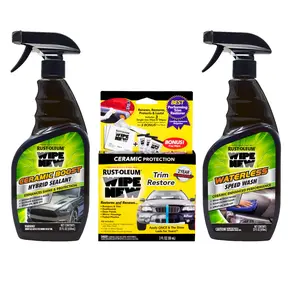 Wipe New Trim Restore & Paint Protection Kit for Car Exteriors, Revive Faded Surfaces & Seal