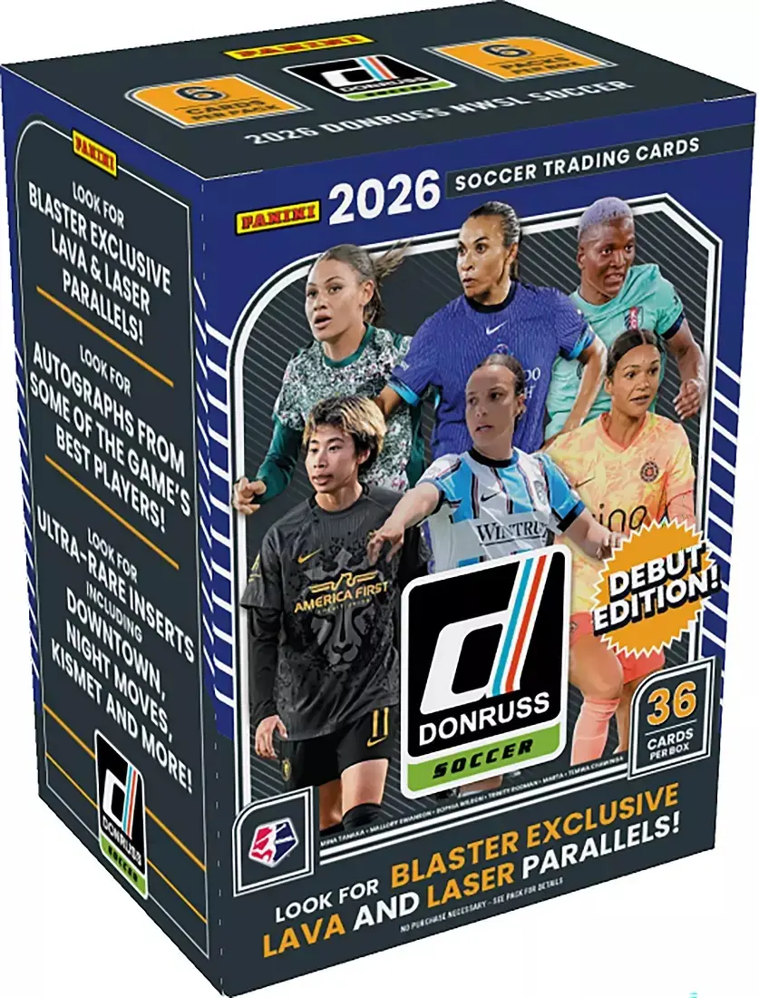 1 (ONE) SINGLE PACK of 2026 Panini Donruss Optic NWSL BLASTER