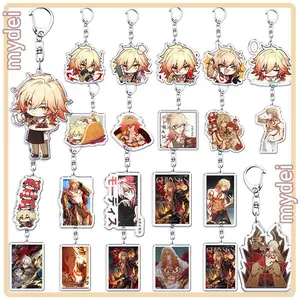 Game Hsr Mydei Keychains for Accessories Bag Fashion Gamer Star Rail Key Chain Ring Jewelry Mydeimos Gifts Keyrings