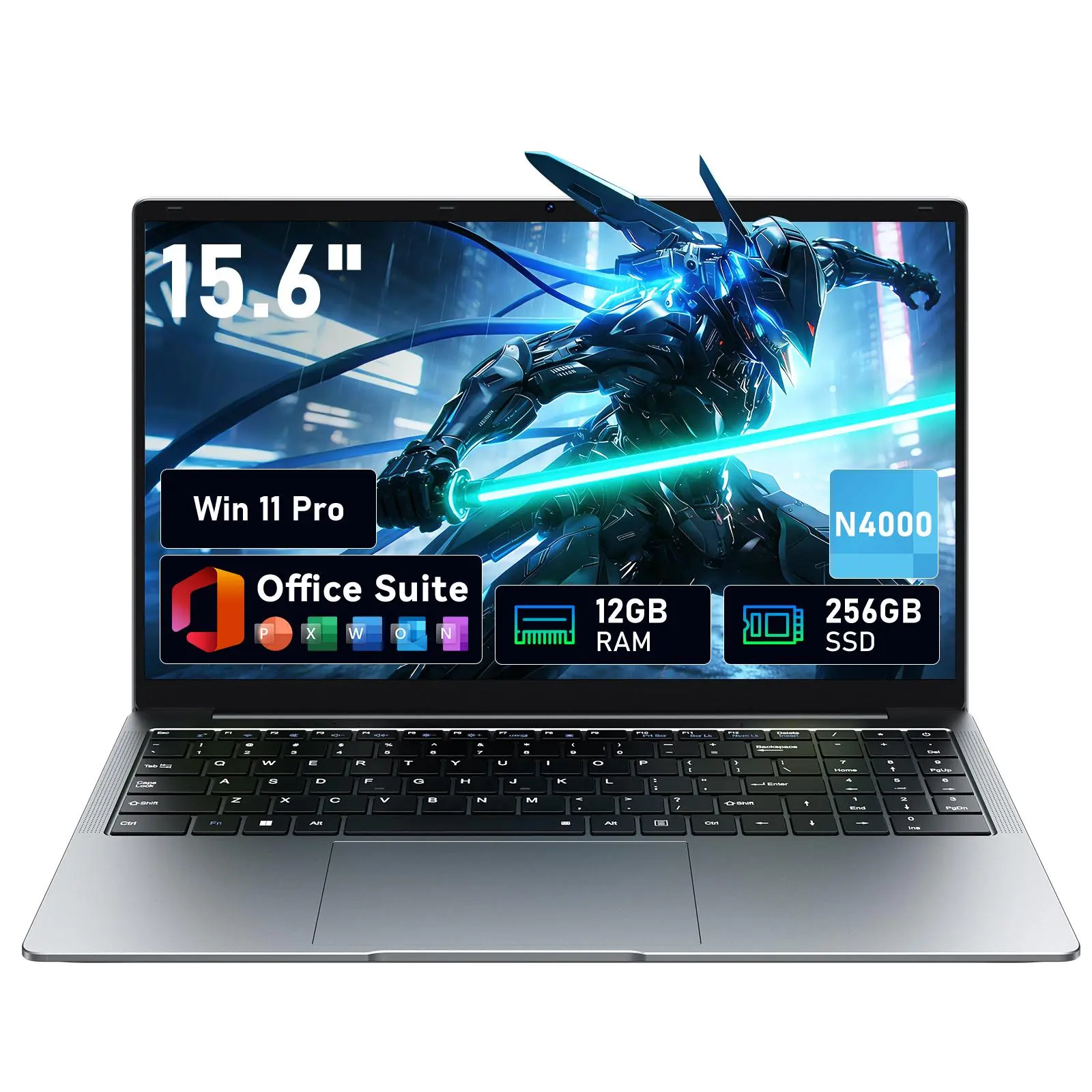 ノートパソコン 256GB TPV_N4000 15.6インチ シルバー TPV 15.6
