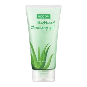 MOOYAM facial purifying face exfoliator Gel Aloe Vera Enzymes Exfoliating  Moisturizing Gentle Exfoliation for whitehead removal 170g Daily Moisture, Moisturizer, Smooth