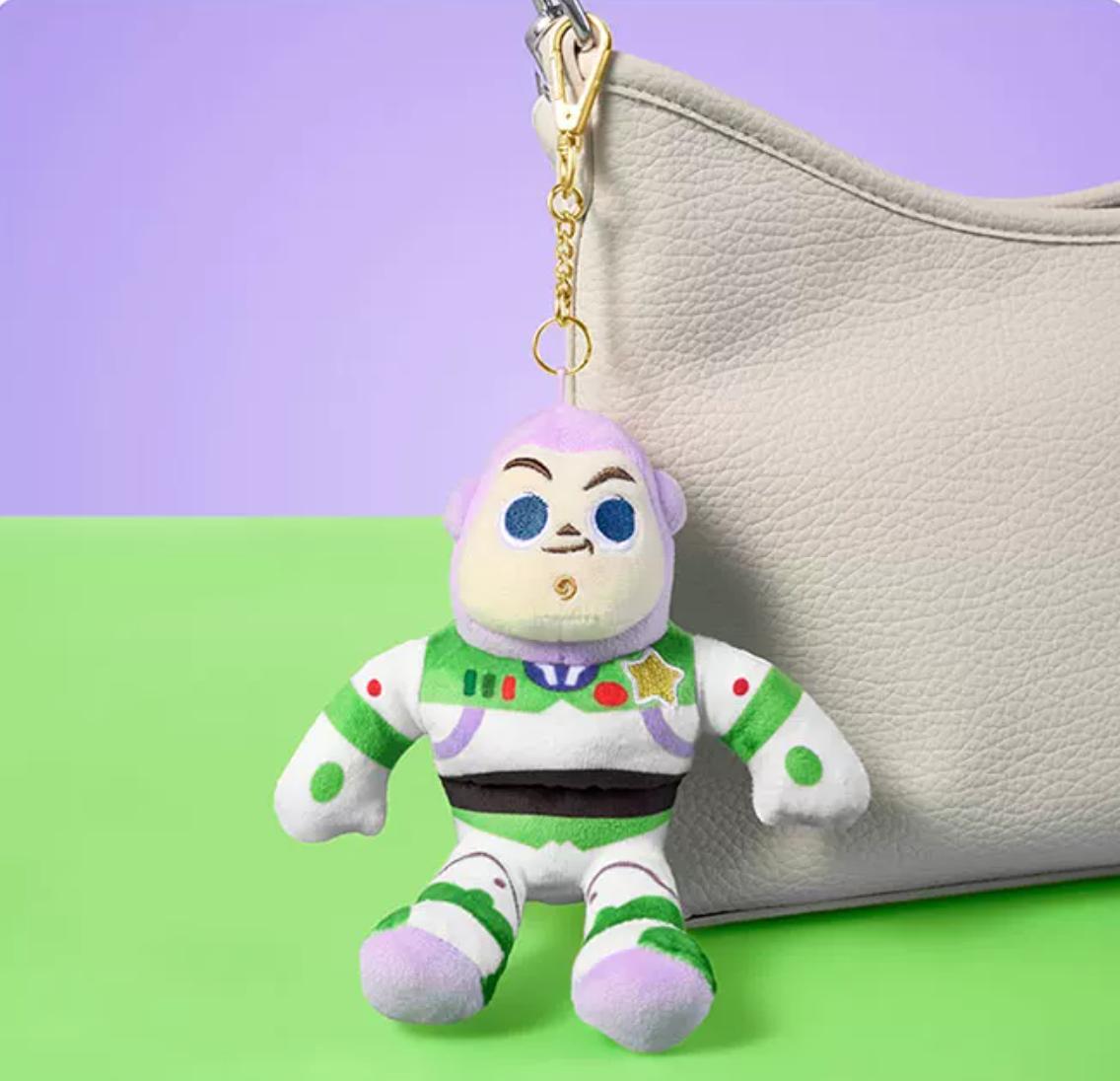 MINISO x Disney Pixar Toy Story 5 Official Licensed Cute Plush Keychain - Bag Charm, Keychains for Backpacks, Collectible Pendant, Mini Doll (Woody, Buzz, Jessie Figure), Collect All 4, Ideal Gift for Kids (Graduation, Birthday)