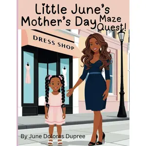 Little June's Mother's Day Maze Quest Paperback – Large Print, March 12, 2025