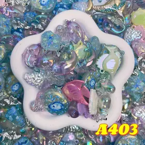 Rainbow-Daily New Arrivals |Acrylic Bead Mix for DIY Craft Beadable Pen Bracelets Phone Charms Necklaces Versatile Use