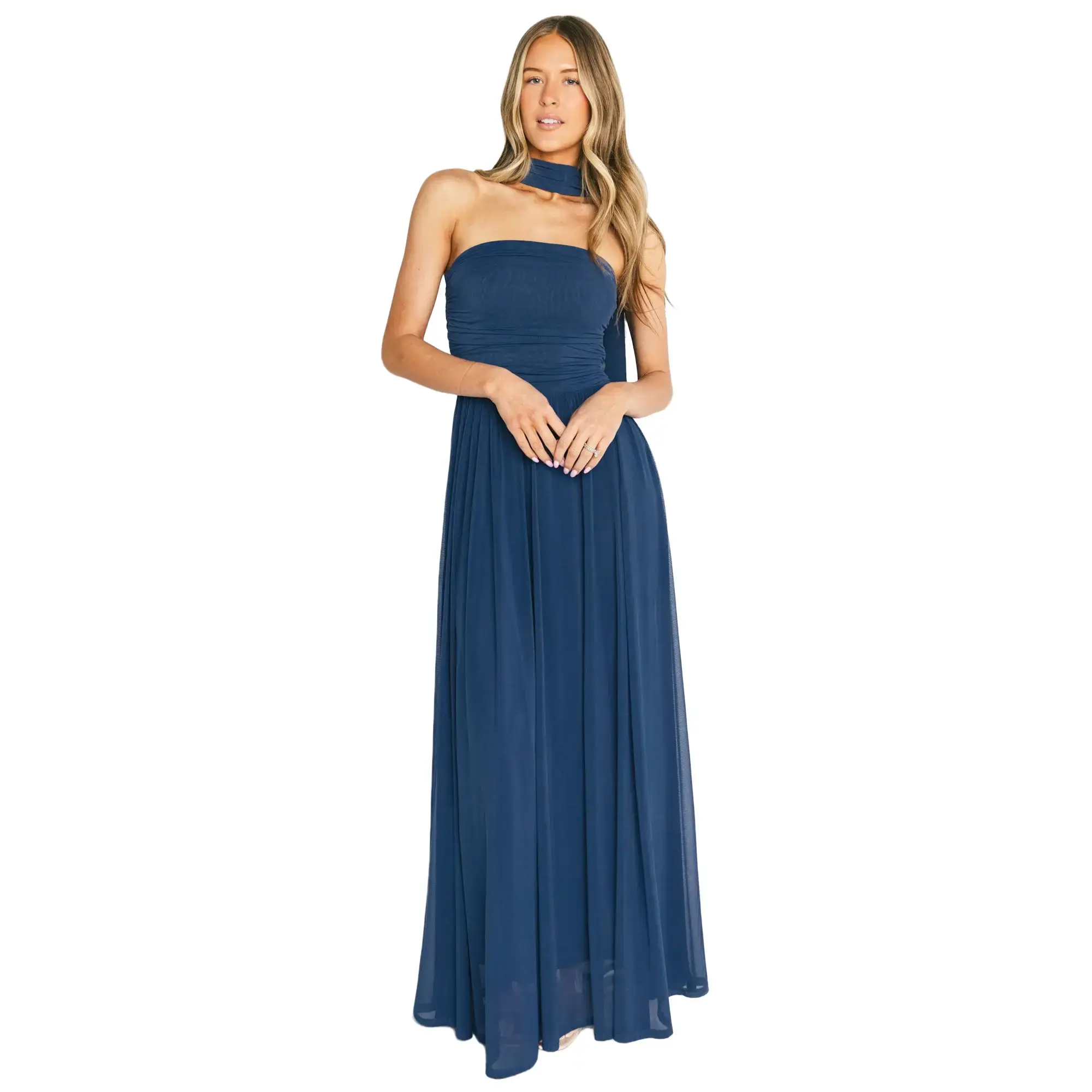 esli blue dress Gemy Maalouf | Evening Dresses