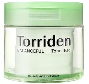 Torriden BALANCEFUL Cica Toner Pad 60 Pads Centella Asiatica Essence Pads