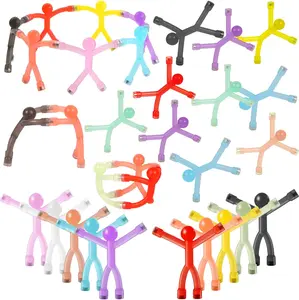 10PCS Magnetic People Toy, Cute Connectable Mini Figures, Travel Fidget Toy for Kids & Adults, Creative Building Desk Toy outdoorfun