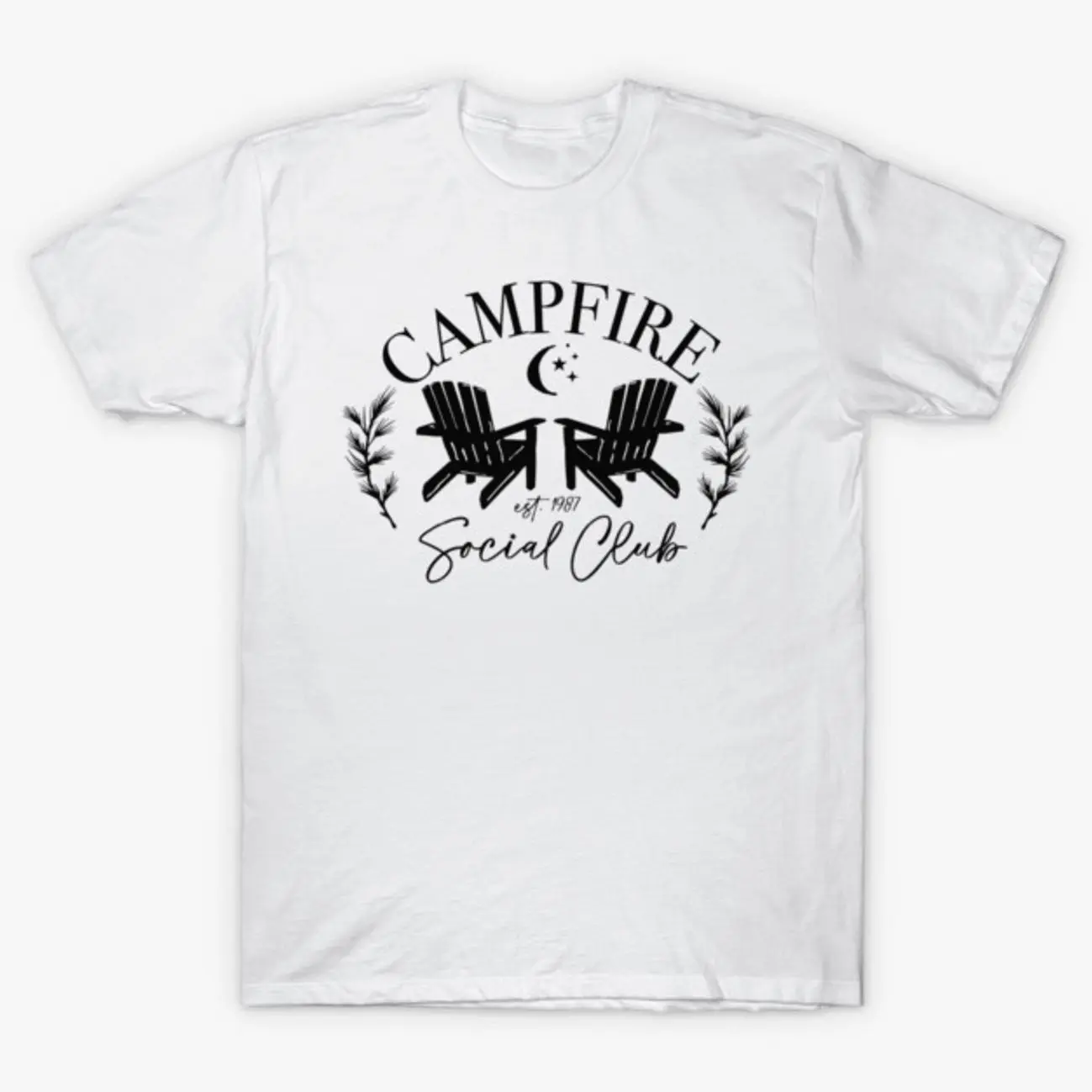 Campfire Social Club Est.1987 T-Shirt U81