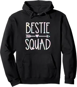 Best Friend Matching Bestie Squad Tie Dye Design For Bestie Pullover Hoodie - Josephroycos Shop 78B0DH3ZB6Y6