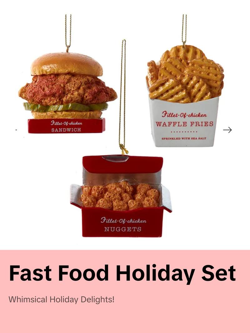 Fast Food Ornament