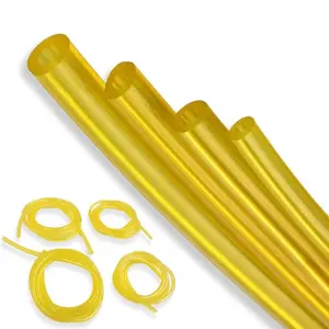 4 Size Gas Fuel Line Hose Tubing 5 ft. Each for Small Engine Chainsaw Lawn Mower String Trimmer WeedEater Blower Model Parts I.D x O.D 1/8" x 3/16" 3/32" x 3/16" 1/8" x 1/4" .08" x .14"