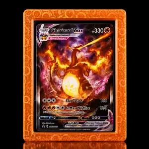 (Stained Glass Orange) TopGuard  – Top Loader Card Protector
