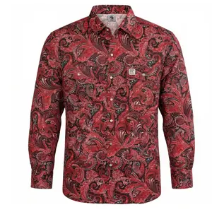 WoahBros RED Pailsey FR Shirt