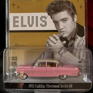 Elvis 1955 Cadillac Fleetwood Series 60 Limited Edition Die-Cast Metal Model Car 14+