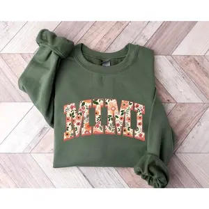 Floral Mimi Sweatshirt and Hoodie, Cute Nana Sweatshirt, Mother's Day Gift, Mommy Shirt, New Mom Gift, Gift for Mother, Mimi Shirt
