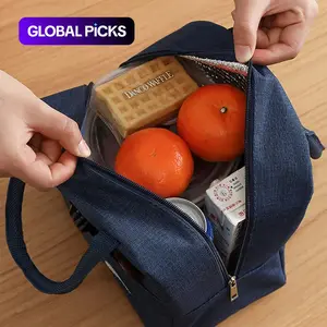 Portable Insulated Lunch Box Tote Bag, Kids' School Bento Lunch Container and Picnic Food Storage Bag, Reusable Lunch Bag, Durable Lunch Bag #GLOBAL PICKS