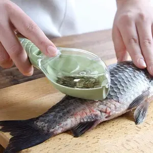 Manual Fish Scaler, 1 Count Household Fish Scale Remover, Professional Fish Scale Removal Tool, Kitchen Fish Scale Planer, Kitchen Utensils, Cooking