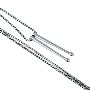 Stainless Steel Drumstick Pendant Cool Collarbone Chain Jewelry for Fashionists