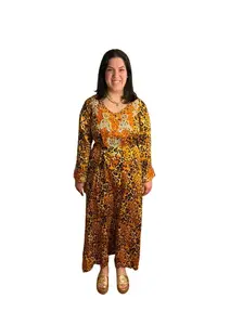 Noor Mukhawar - Embroidered Women's Mukhawar - Ceremonial, Traditional, Arabic Eid Dress - Perfect for Ramadan, Gifts for Her, Eid,