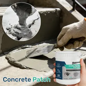 Concrete Repair Patching Agent, Wall & Floor Crack Filler, Durable Concrete Surface Restorer, Waterproof Bond, Easy Application Solution