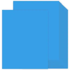 30 Sheets Blue Cardstock 8.5 x 11 Inches, 67lb/180gsm  Colored Card Stock Printer Paper for Printing, Card Making, DIY Crafts, Scrapbooking, School Projects & Party Decorations(Blue)