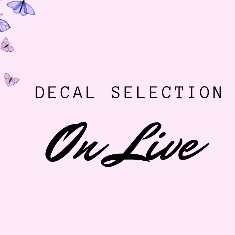 Tumbler wrap/decal for cups  (lots more request on live)