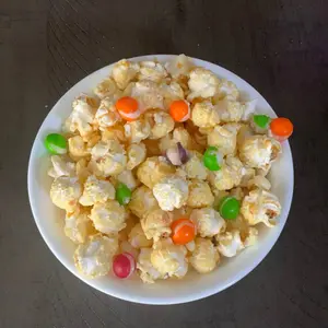 Andersen's Crazy Candy Rainbow Bites Popcorn 3.5 oz Freeze-Dried Fun Sprinkled Kettle Corn