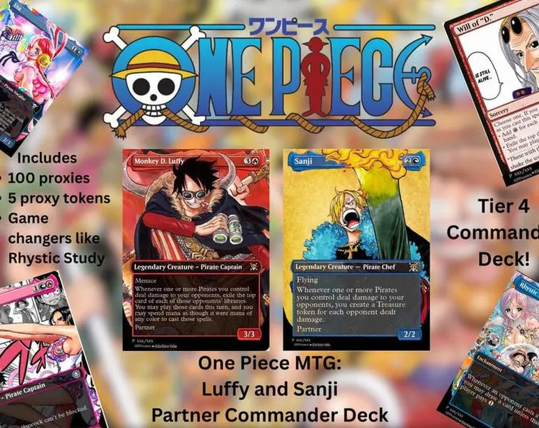 Luffy and Sanji Partner Commander Deck - TikTok Shop Luffy and Sanji Partner Commander Deck - TikTok Shop
