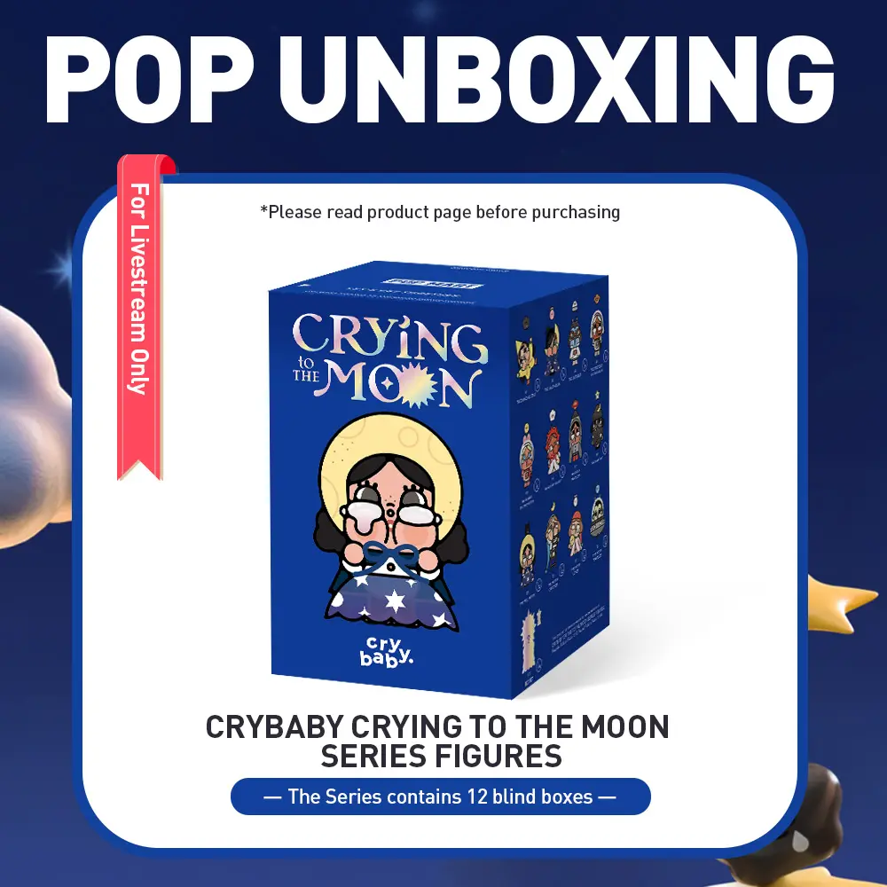 Unboxing-CRYBABY CRYING TO THE MOON SERIES FIGURES-3.0