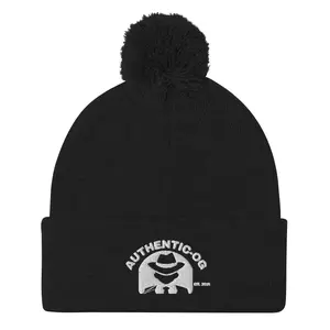 Authentic OG Pom-Pom Beanie — Cold-Weather Street Luxury