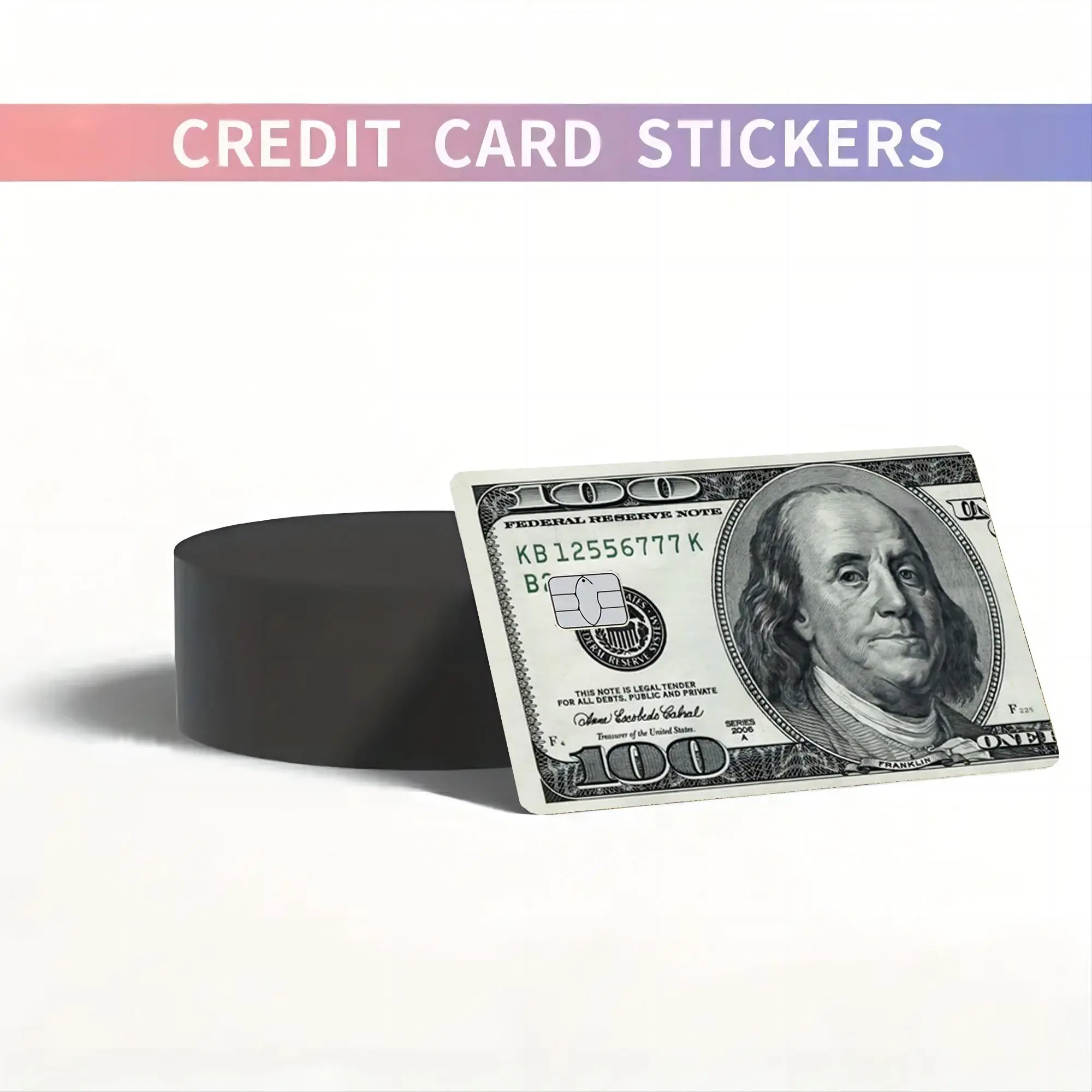Credit Card Skin, 4 Counts/set Removable PVC Card Protector, Decorative Card  Sticker for Credit Card, Key Card, Savings Card - TikTok Shop