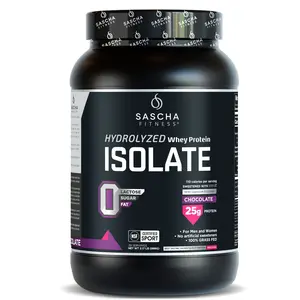 SASCHA FITNESS Hydrolyzed Whey Protein Isolate | Chocolate SASCHA FITNESS Hydrolyzed Whey Protein Isolate | Chocolate