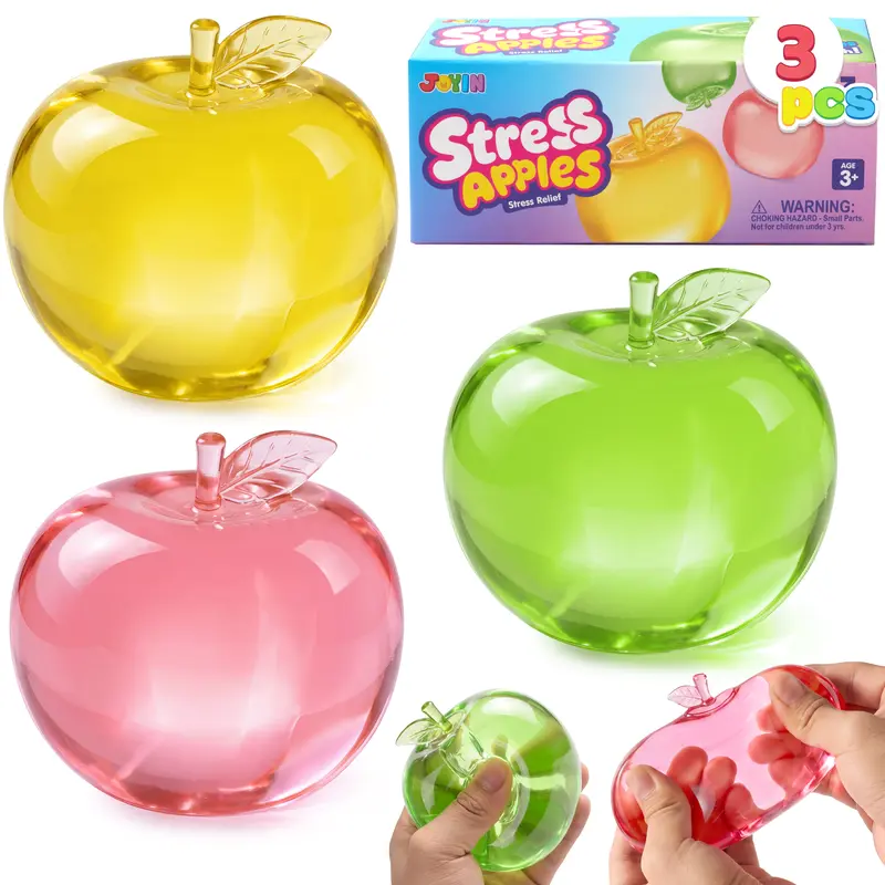 JOYIN 3PCS Apple Stress Relief Toys