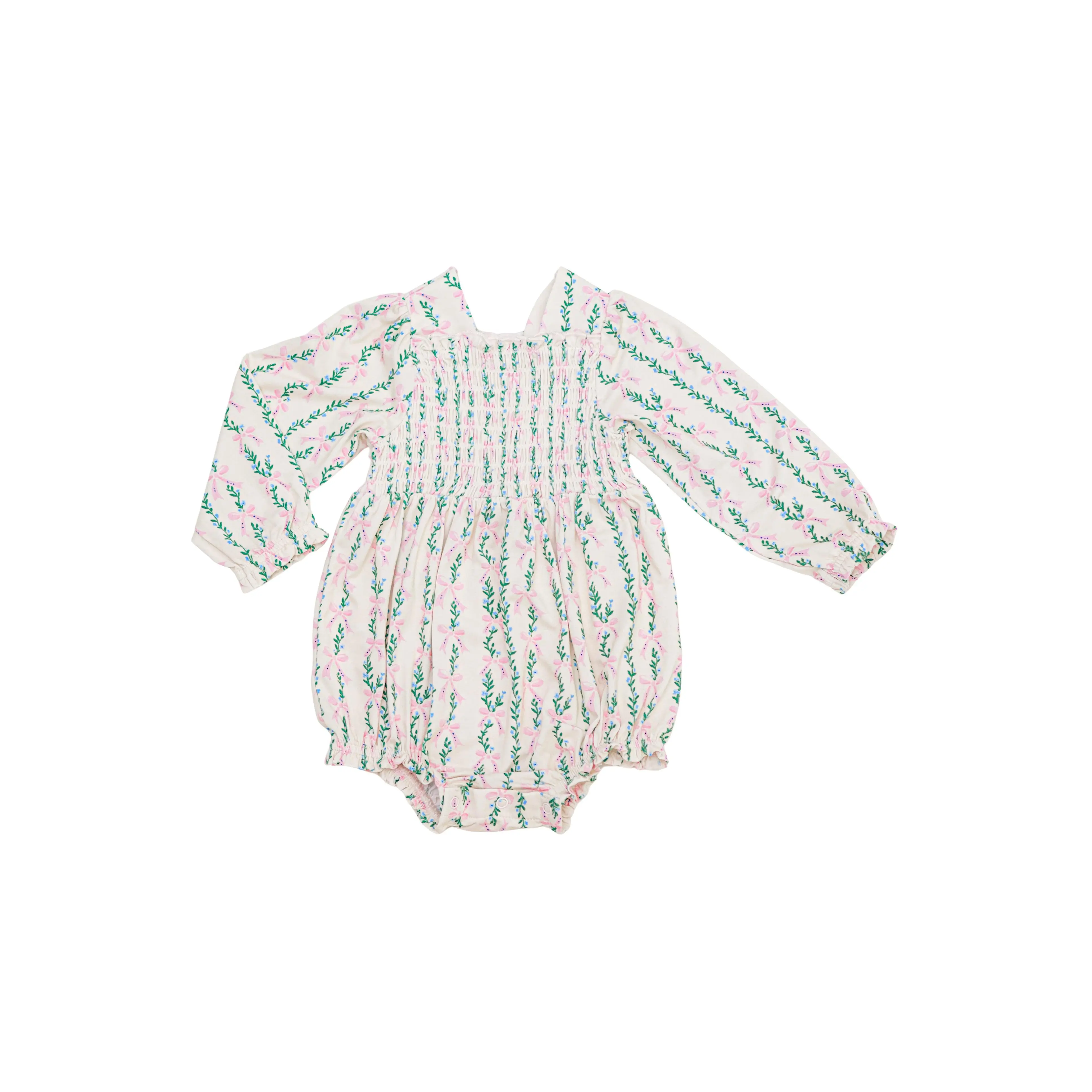 Arabella Smocked Bubble Romper