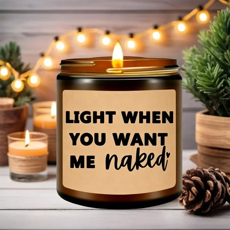 Anniversary Candle Gifts for Boyfriend Girlfriend, Gifts for Her Him, Best Friend Friendship Birthday Gift for Women, Christmas Gift, Scented Candles, Decor